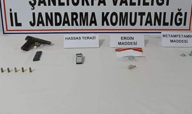 Şanlıurfa'da uyuşturucu operasyonu; 2 gözaltı