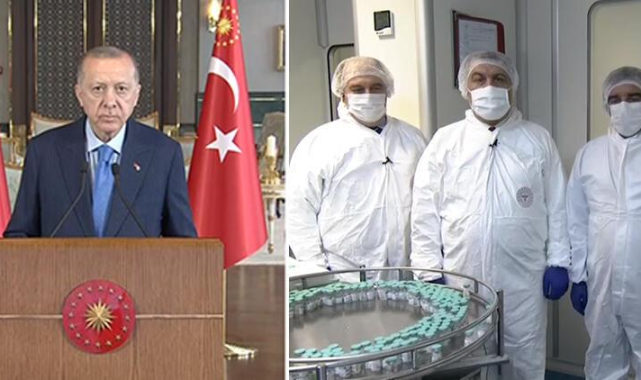 Yerli Covid-19 aşısı TURKOVAC Urfa'da üretiliyor