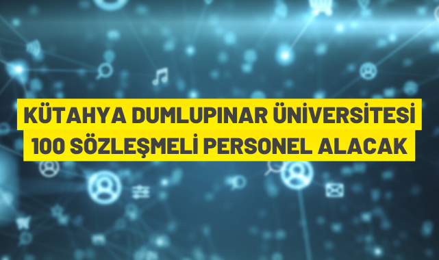 100 sözleşmeli personel alınacak