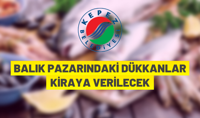 22 adet dükkan 10 yıllığına kiraya verilecek