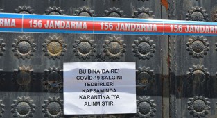 23 ev karantinaya alındı!