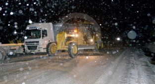 3 köyün yolu ulaşıma kapandı!