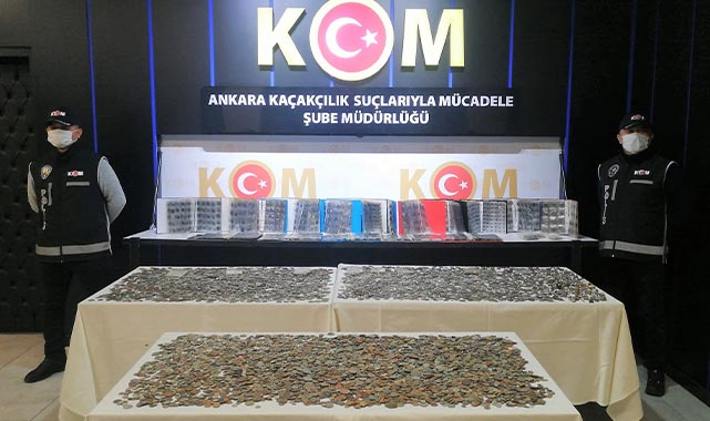 Başkentte tarihi eser kaçakçılığı!