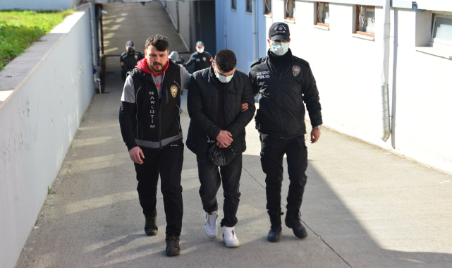 Evinden eroin çıkan zanlı tutuklandı   