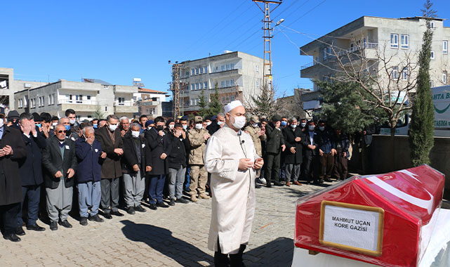 Kore gazisi son yolculuğuna uğurlandı!