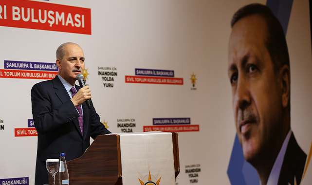 Kurtulmuş, Şanlıurfa'da muhalefete yüklendi!