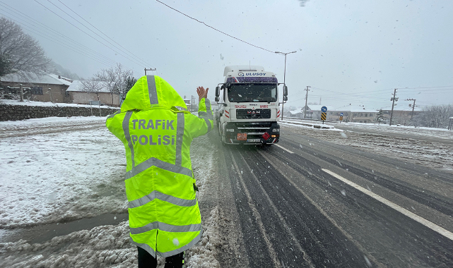 Şanlıurfa'da kar etkili oluyor
