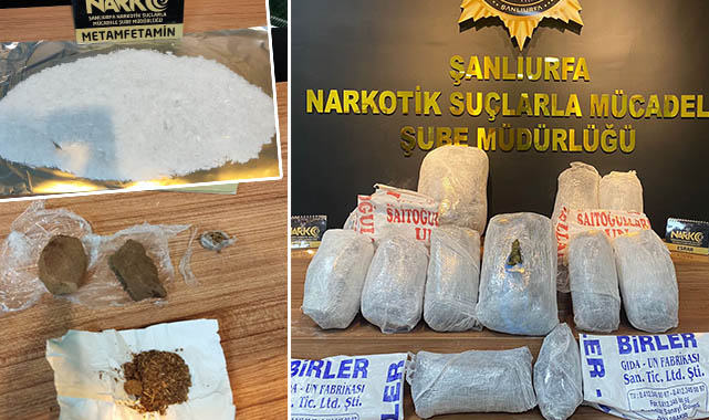 Urfa’da uyuşturucu operasyonu! 9 kişi tutuklandı