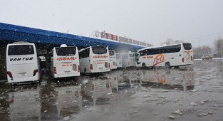 Yolculara kumanya dağıtıldı!