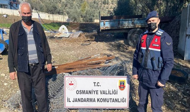Bağ bahçe hırsızı yakayı ele verdi!