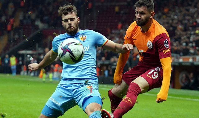 Galatasaray: 1 - Kayserispor: 1