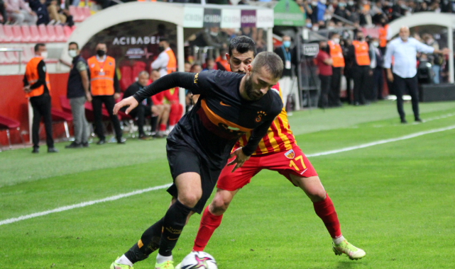 Galatasaray ile Kayserispor 52. randevuda   