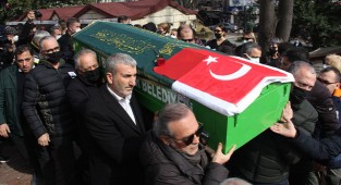 Gazeteci Güngör Arslan son yolculuğuna uğurlandı