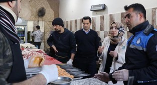 Haliliye 5 işletmeyi mühürledi!