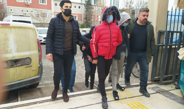 Şanlıurfa'da 3 kişilik çete çökertildi