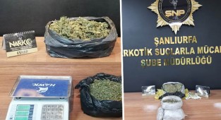 Şanlıurfa’da uyuşturucu operasyonu! 33 gözaltı