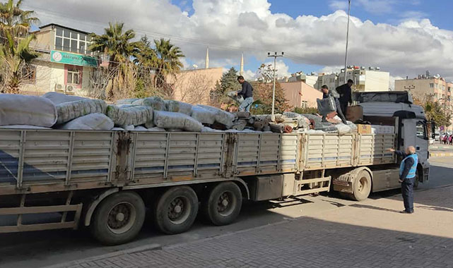 Şanlıurfa'dan Suriye'ye insanı yardım