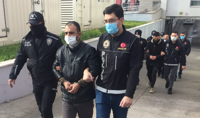 Torbacılara gündüz vakti film gibi operasyon