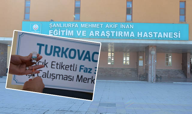 Üretimi Urfa’da yapılan Turkovac uygulaması başladı