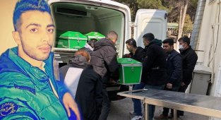 Öldürülen genç, son yolculuğuna uğurlandı!
