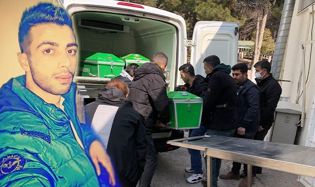 Öldürülen genç, son yolculuğuna uğurlandı!