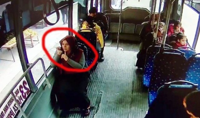 Otobüste kadının telefonunu çalan şahıs tutuklandı