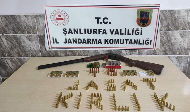 Ruhsatsız silah ve mermi ele geçirildi!