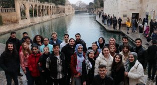 Şehir dışından gelen gençler, Şanlıurfa'yı gezdi!