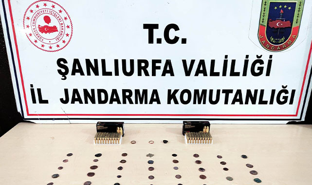 Viranşehir'de tarihi eser operasyonu!