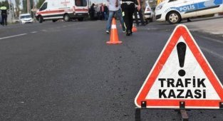 Urfa'da otomobil ineğe çarptı! 4 yaralı
