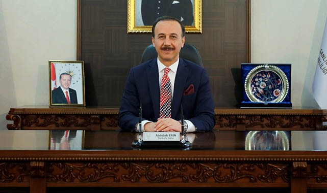 Vali Erin’in 14 Mart Tıp Bayramı Mesajı