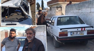 Hırsızlar çaldığı otomobille kaza yaptı! Kaçtılar