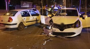 Işık ihlali kazaya neden oldu!