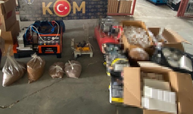 Kent genelinde kaçakçılık operasyonu