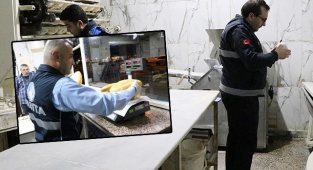 Sahurda fırın denetimi yapıldı