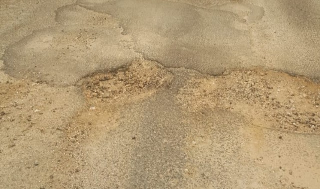Şanlıurfa'da yollar resmen yıkılıyor!