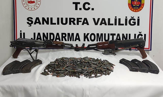 Siverek’te cephanelik ele geçirildi