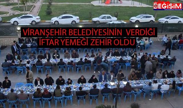Viranşehir Belediyesin'nin İftar yemeğinde kavga çıktı