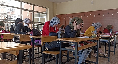 7 bin öğrenci LGS denemesine katıldı