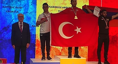 Abdulsamet Ocakoğlu Avrupa Şampiyonu oldu