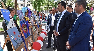 Meslek lisesi öğrencileri hünerlerini sergiledi!
