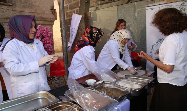 Şanlıurfa'nın yemekleri tanıtıldı!