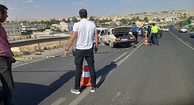 Birecik'te birbirlerine çarpıp kurşun yağdırdılar!