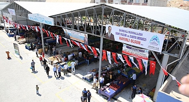 Eyyübiye’ye yeni semt pazarı kazandırıldı