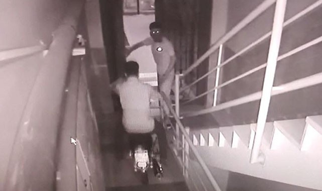 Motosiklet hırsızlığı kameraya yansıdı!