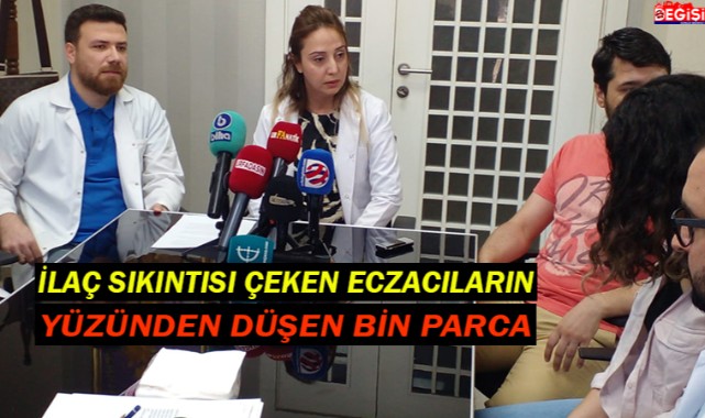 Şanlıurfa’da Eczacılar ilaç sıkıntısı çekiyor!