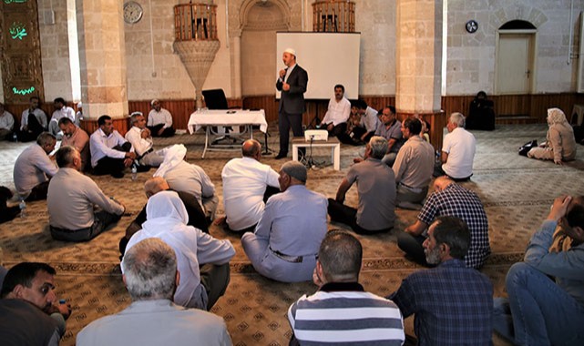 Şanlıurfa'da hacı adaylarına eğitim
