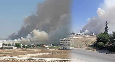 Şanlıurfa'da kara dumanlar yükseliyor!