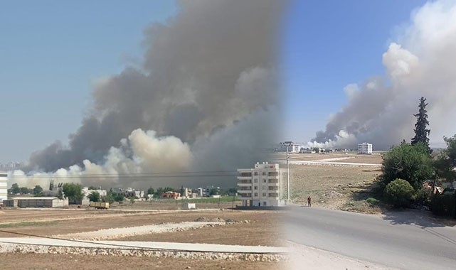Şanlıurfa'da kara dumanlar yükseliyor!
