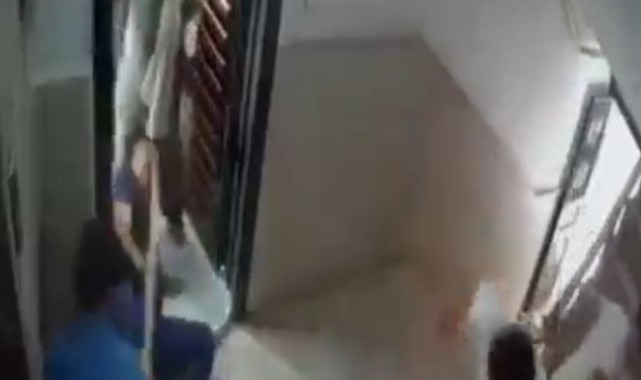 Şanlıurfa'da sopalı saldırganlar kamereda
